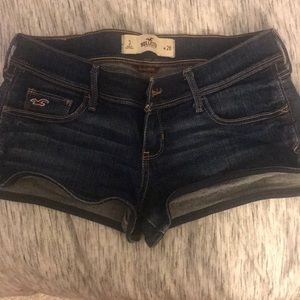 Hollister jean shorts size 3